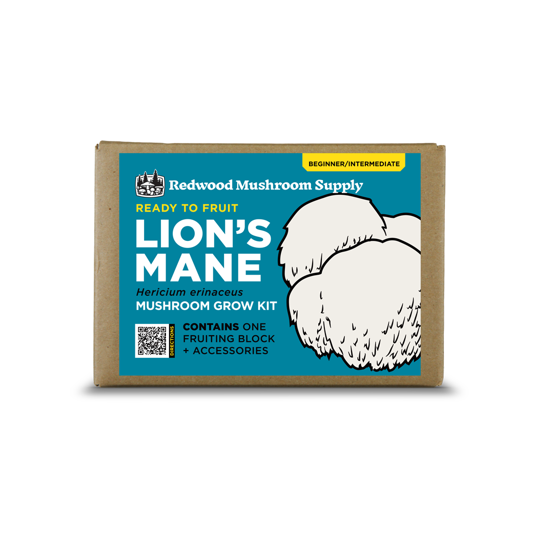 Lion's Mane Mushroom Grow Kit