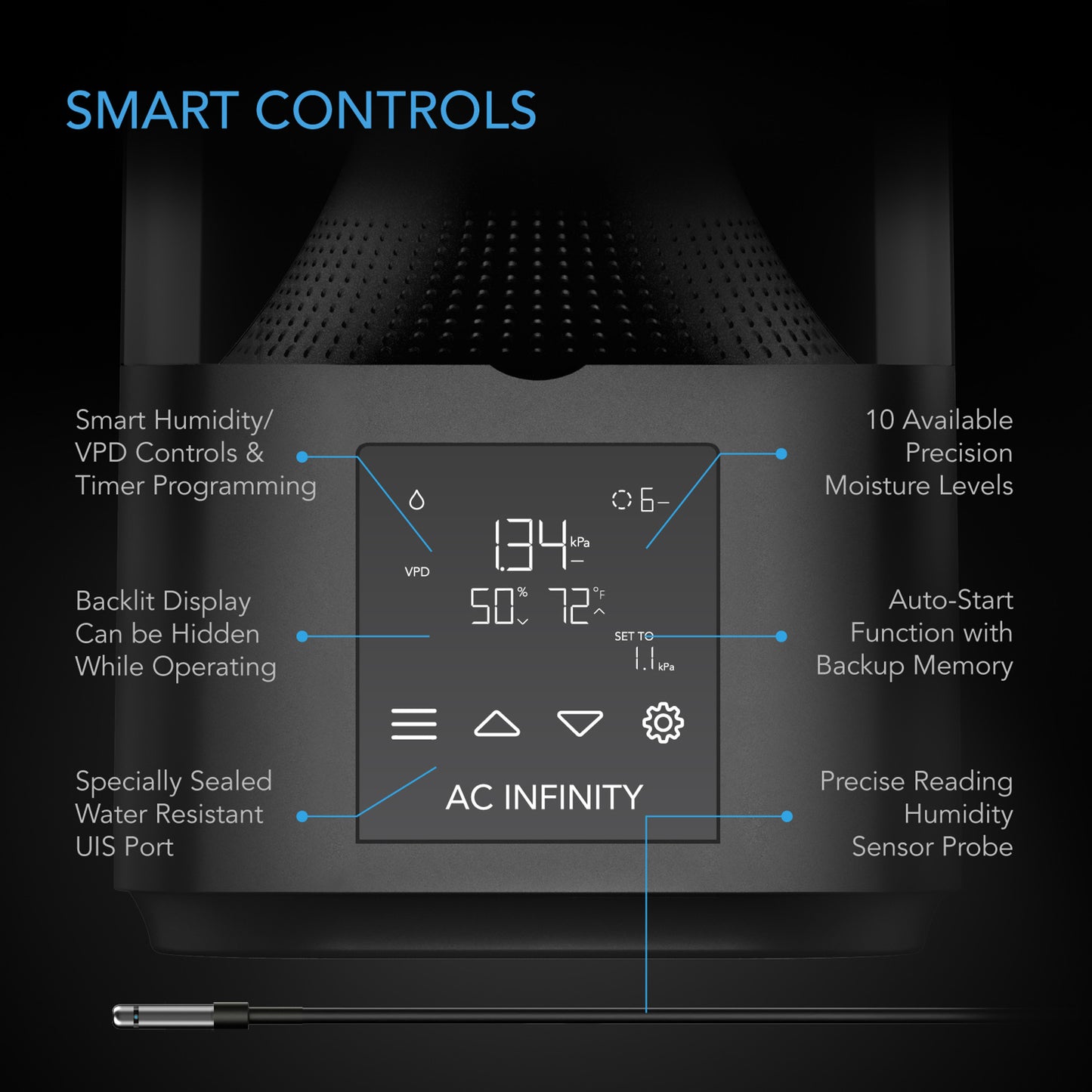 AC Infinity Cloudforge T3 Humidifier