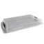 A Max Yield Bins container with a clear colonizer lid, showcasing the lid's shorter, flatter design for imptoved humidity and faster colonization.