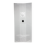 A rectangular clear mushroom grow bag with injection port and filter patch.